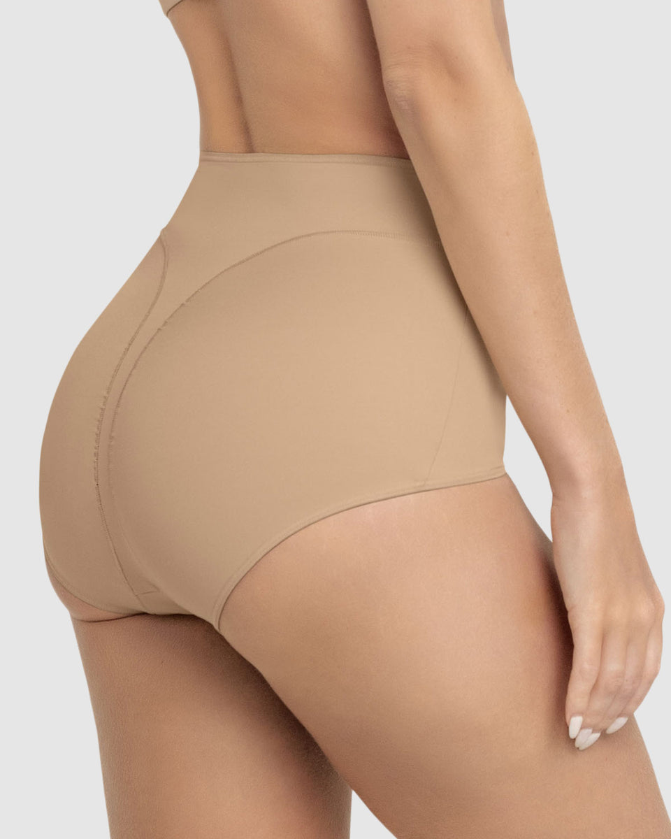 Braga clasica de compresion y tiro alto