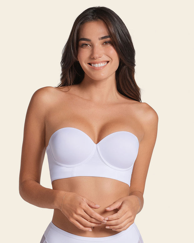 Sin tirantes bustier 360° de perfección#color_000-blanco