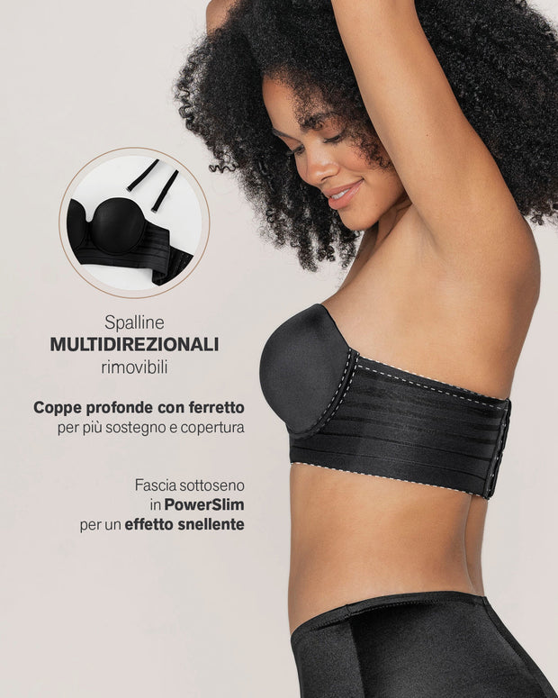 Sujetador tipo bustier support sin tirantes#all_variants