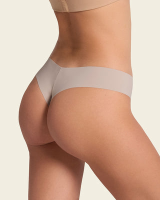 Braga tanga invisible ultraplana sin elásticos y de pocas costuras#color_802-habano-claro