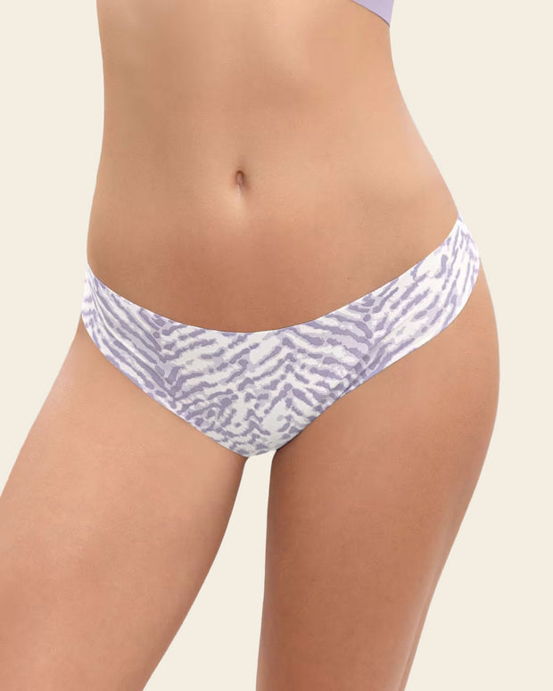 Braga tanga invisible ultraplana sin elásticos y de pocas costuras#color_b24-estampado-lineas