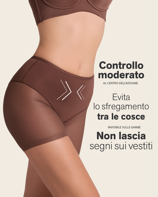 Braga faja invisible de control moderado efecto tanga#color_857-habano