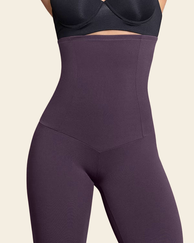 Legging de tiro alto con control fuerte de abdomen#color_430-vino