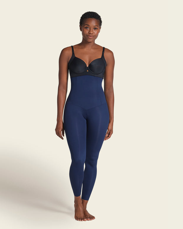 Legging de tiro alto con control fuerte de abdomen#color_515-azul