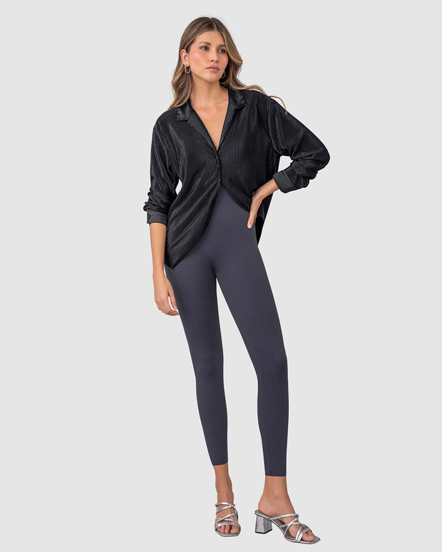 Legging de tiro alto con control fuerte de abdomen#color_777-gris-oscuro