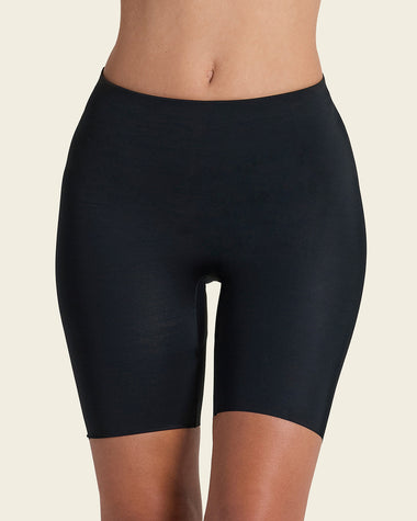 Braga short invisible de control de abdomen efecto levanta glúteos#color_700-negro