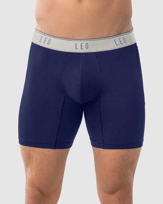 Bóxer deportivo con bolsillo lateral en microfibra#color_055-azul-elastico-gris-claro