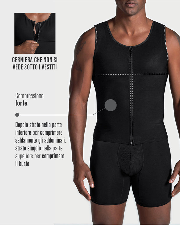 Chaleco masculino de compresión en powerslim#all_variants