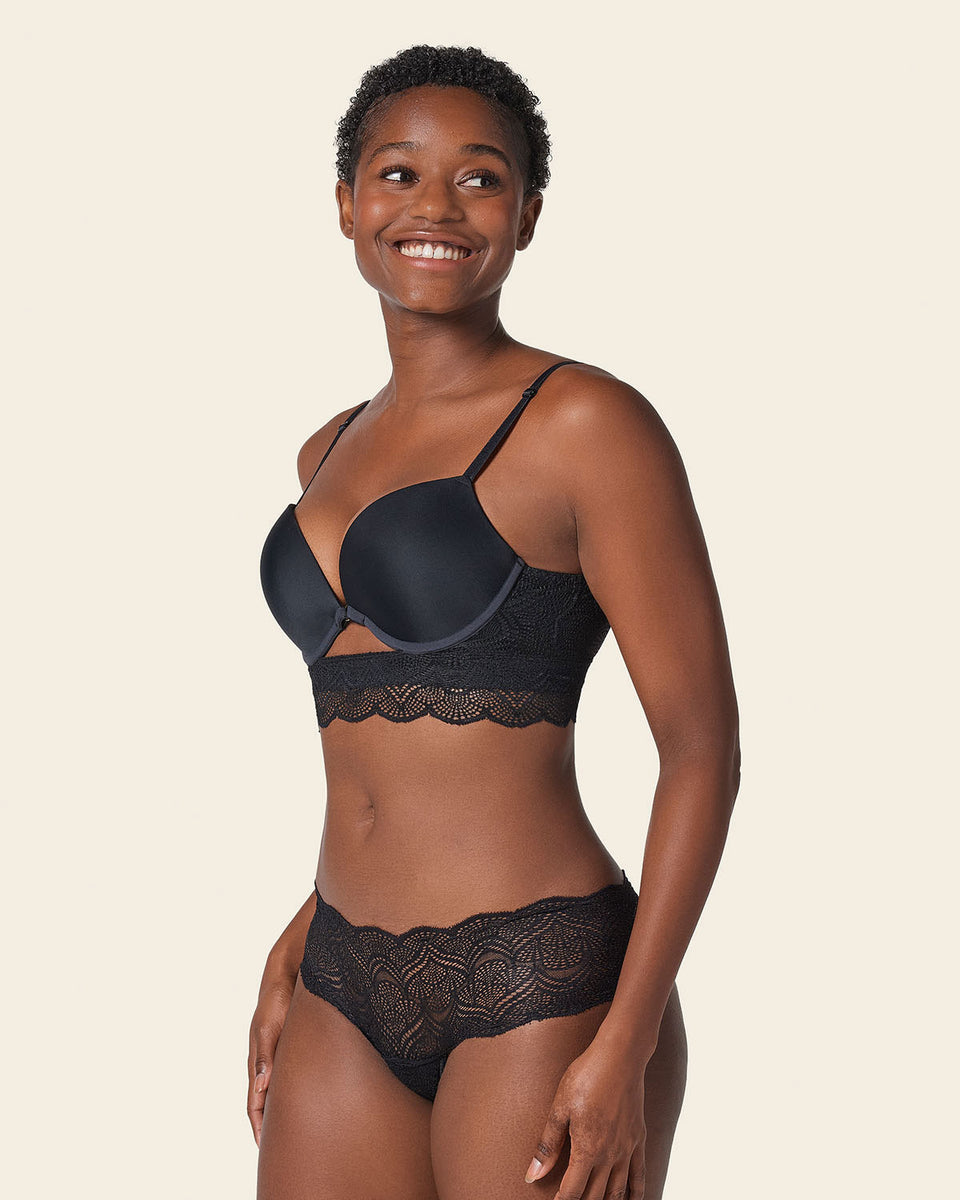 Reggiseno Comodo Con Arricciature, Biancheria Intima Sexy In Cup Push Up Bra P 76699165 Cat 2203 - Foto 10