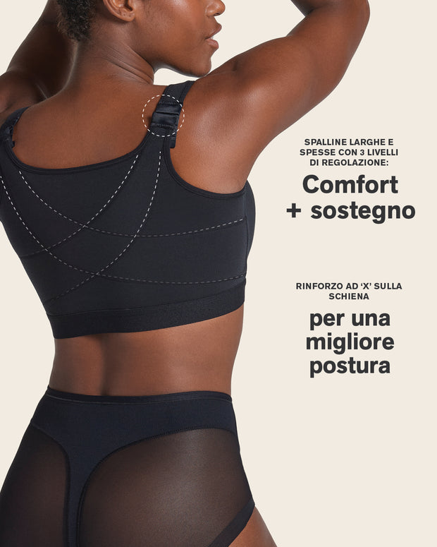Sujetador tipo top multiusos en algodón all in one bra#color_700-negro