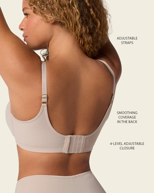 Sujetador sin aro de push up alto incorporado Magical Bra#color_802-habano-claro