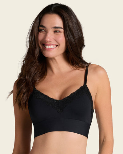 Bralette cómodo y suave con buen cubrimiento en espalda#color_700-negro