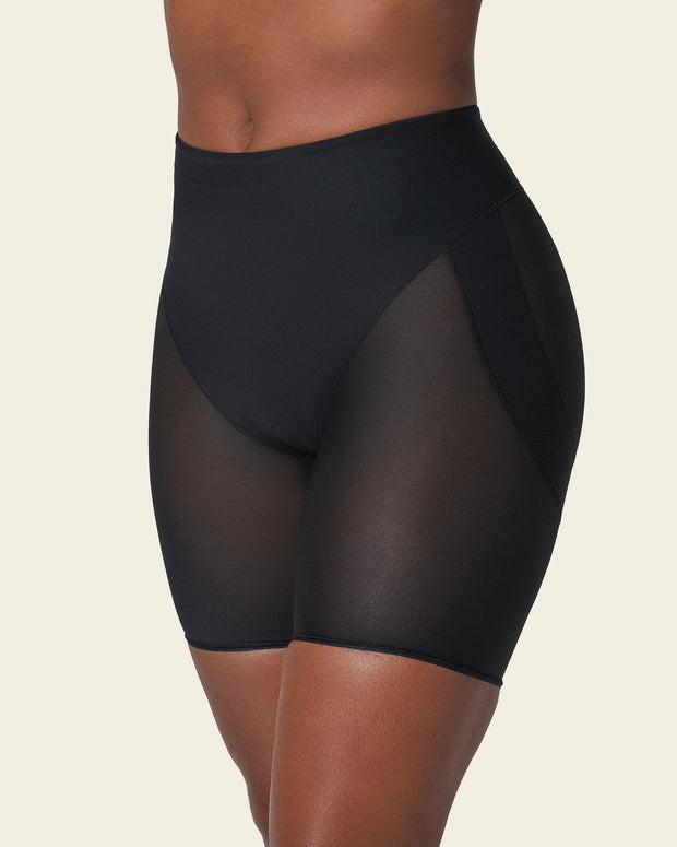 Braga faja tipo short levanta glúteos de control en abdomen#