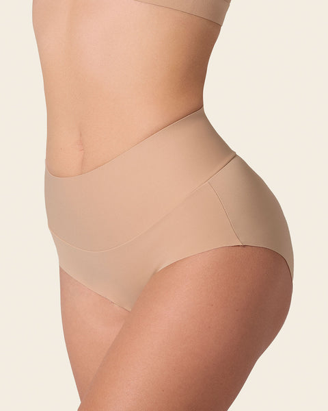 Slip Vita Alta Donna ASIMOON In Cotone 95% - Mutandine Controllo Pancia, Morbide, Copertura Totale, Taglie Forti (S-5X)