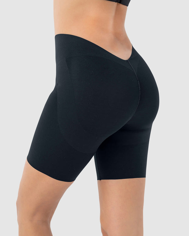 Short de control efecto invisible espalda en U#color_700-negro