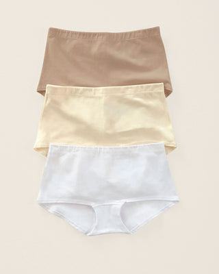 3 bóxers en algodón elástico con buen cubrimiento#color_984-beige-blanco-marfil