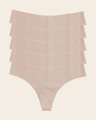 Braga tanga invisible ultraplana sin elásticos y de pocas costuras#color_802-habano-claro