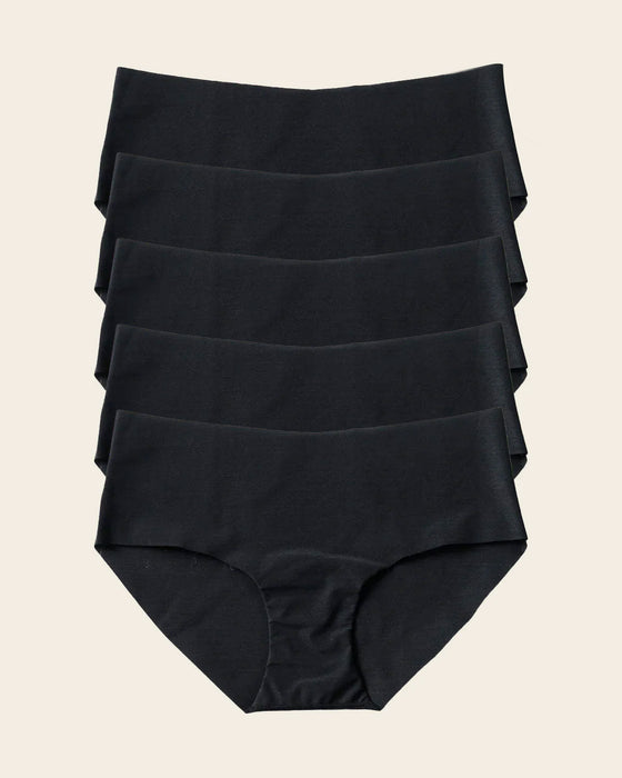 Braga culotte invisible ultraplano sin elásticos y de pocas costuras#color_785-negro