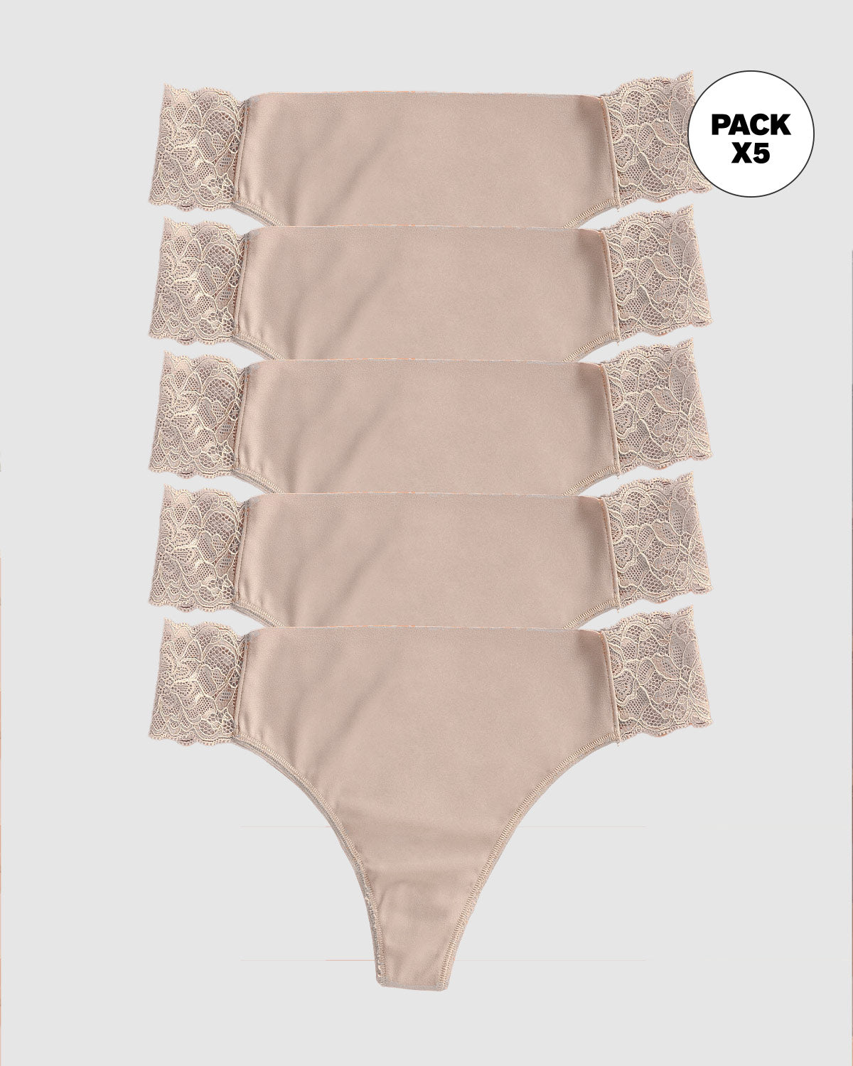 RAFFINATO SET BIKINI Temptation con tinta unita e accenti di pizzo EUR
