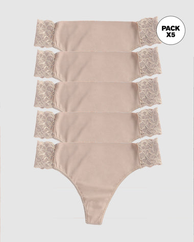 Mutandine Pizzo Donna Mutandine Donna In Pizzo Senza Uncinetto - Perizoma Stile Cheeky, Apertura Cavallo, Taglie S-2XL Slip Donna Sexy Pizzo Floreale - Foto 2