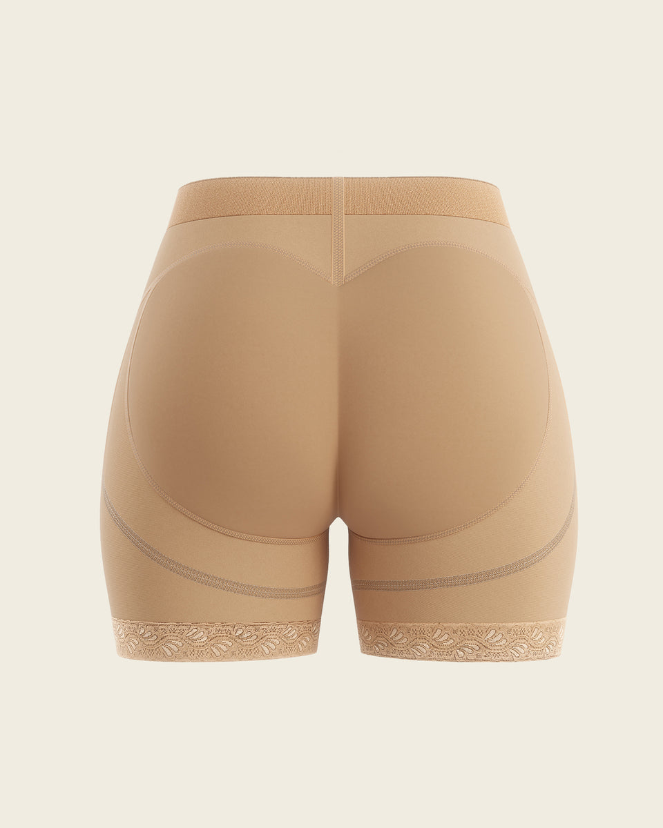 Braga faja tipo short levanta glúteos