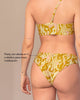 Bikini con top asimétrico ligero y braga con pretina en V#color_100-estampado-floral