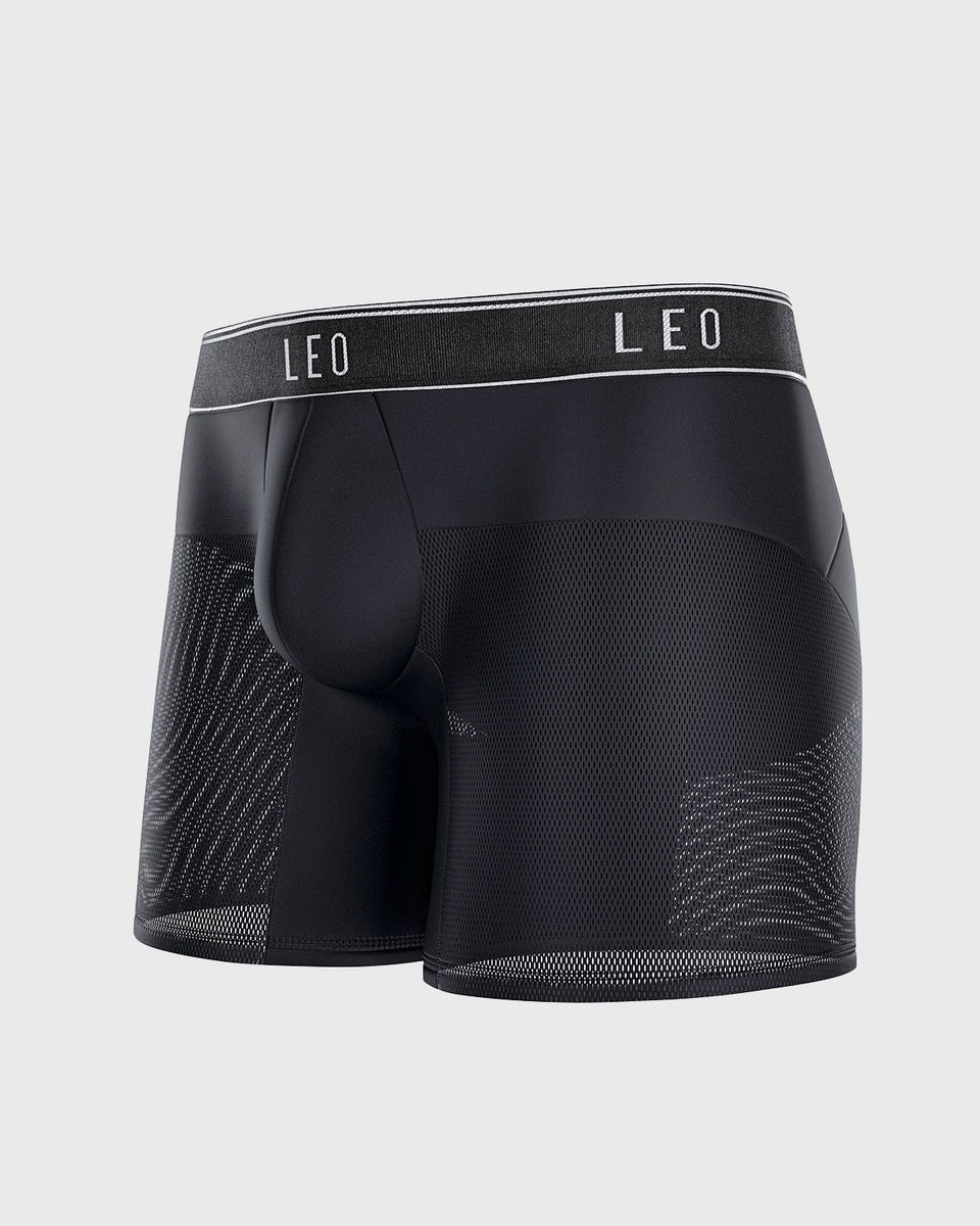 Biancheria intima da uomo Slip Boxer trasparente Sexy Lingerie Stampa