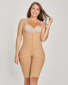 Faja body pecho libre de control fuerte luce hasta 2 cm menos