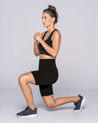 Short ciclista sin costuras con control suave de abdomen